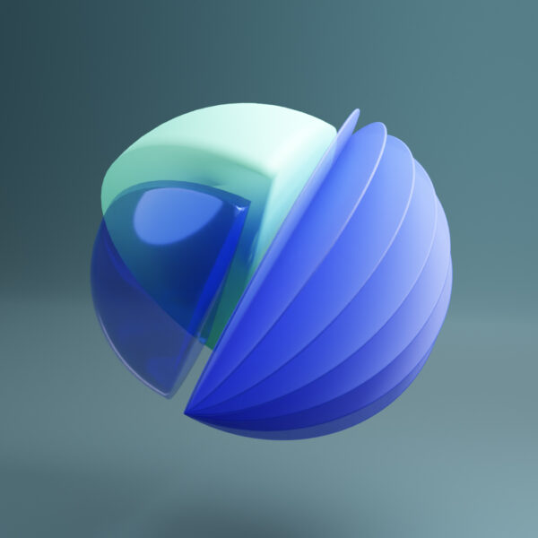 3D image representing a globe
